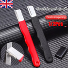 1-2PCS Portable Quick Sharpener, Lawnmower Dull Blade Sharpener, Garden Tool UK