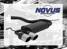 VW GOLF 5 1K GTI 2,0 TFSI NOVUS SPORTAUSPUFF  2x 76mm abgeschrägt >NEU<