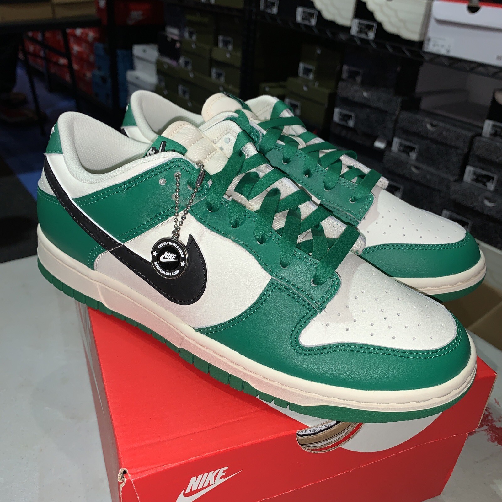 Lotto Nike Dunk Low SE "Lottery Pack Malachite" nuove DS DR9654100