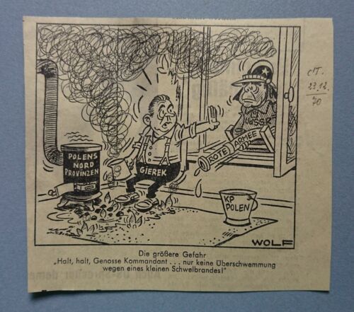 alte Anzeige Tageblatt Coburg 23.12.70 politische Satire Politik Wirtschaft Wolf - Bild 1 von 2