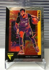 2020-21 Panini Flux Basketball Base Card - SETH CURRY 76ers #138