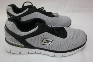 Details About New Mens Skechers 50068 Skech Knit Sneaker Light Greyblack F31