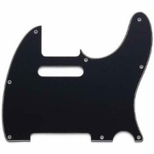 ALL PARTS TELEVISED ELECTRIC GUITAR PICKGUARD - BLACK - PG-0562-033 ACCES