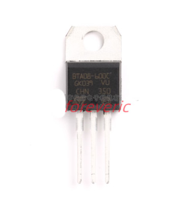 10pcs BTA08-600CRG TO-220 100% Original