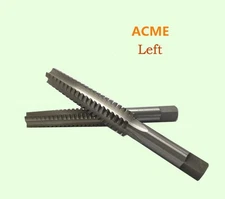 1Pcs  LH ACME 5/8-10 Left Hand tap Trapezoidal thread tap ACME 5/8-10