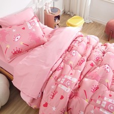 7 Pieces Queen/Full Size Kids Comforter Set, 7-Piece Bed in a Bag All-Season ...