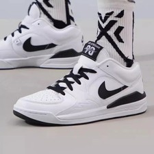 Nike Jordan Stadium 90 scarpe da ginnastica uomo bianco nero taglia UK 8,9,9,5,10,5