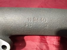 Lincoln Zephyr V-12 Flathead Engine Exhaust Manifold Passenger Side Lincoln Zephyr V-12 Flathead Engine Exhaust Manifold Passenger Side