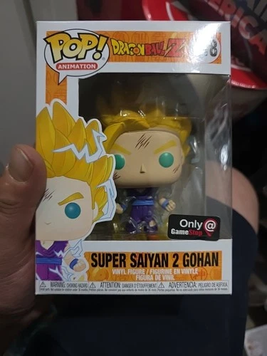 Funko Pop Dragon Ball Z Super Saiyan 2 Gohan Gamestop Exclusive