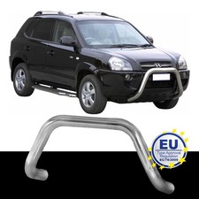 Frontschutzbügel EDELSTAHL passend für HYUNDAI TUCSON 2004 bis 2014 Ø76mm