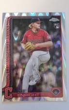 2025 Topps Chrome Update Series - Nic Enright #USC103 RayWave Refractor (RC)