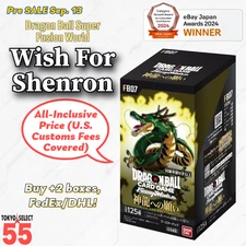 Dragon Ball Super Card Fusion World WISH FOR SHENRON Booster Box Japanese FB07