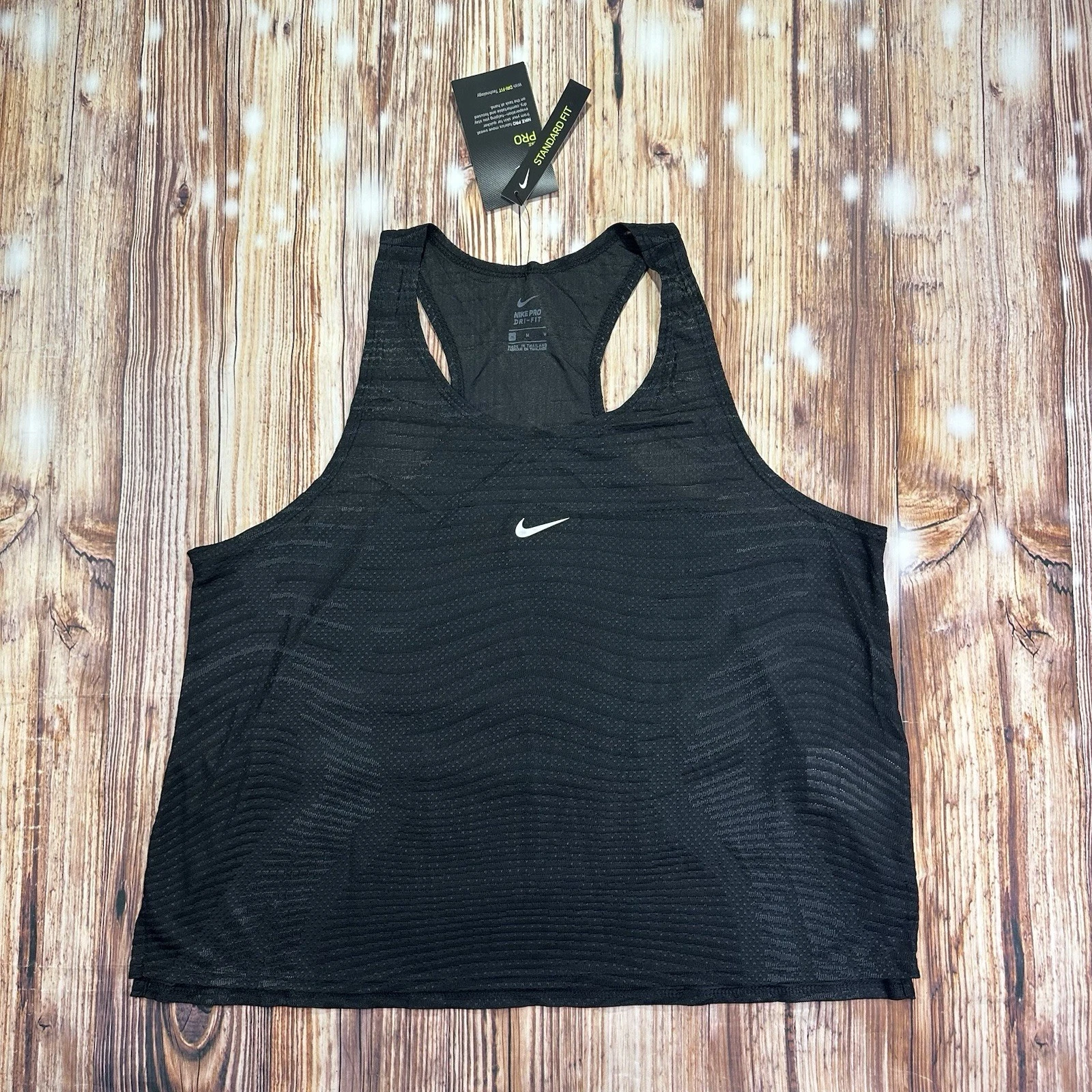 NWT Nike Training Black Tank Top Women’s Size Medium