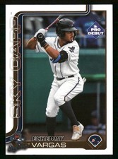 2025 Topps Pro Debut Echedry Vargas #PD-155 - Beloit Sky Carp