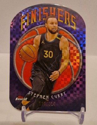 2023-24 Topps Finest Basketball Finishers Stephen Curry /125 #F-5