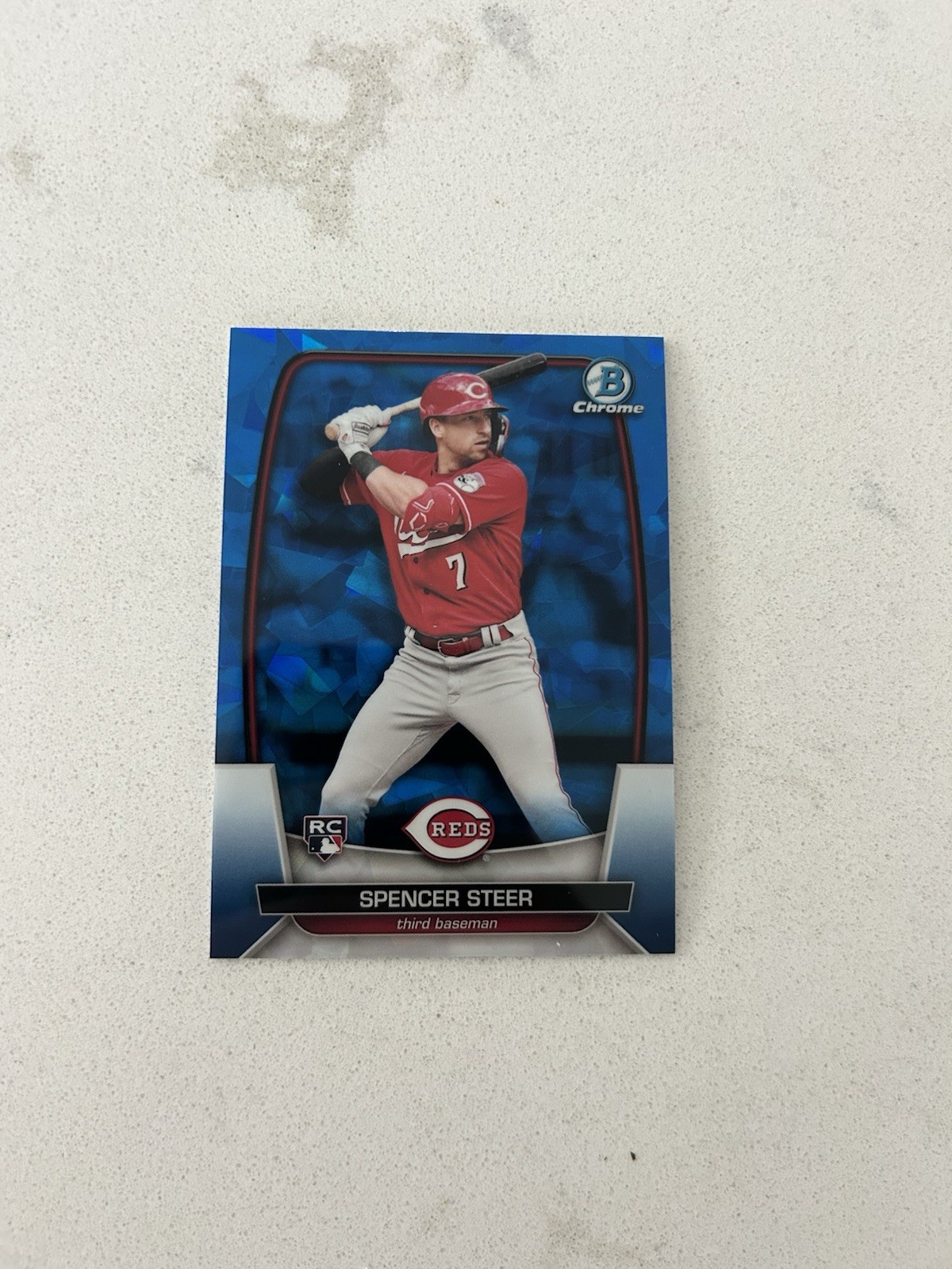 2023 Bowman Chrome Sapphire Edition - Spencer Steer #52 (RC)
