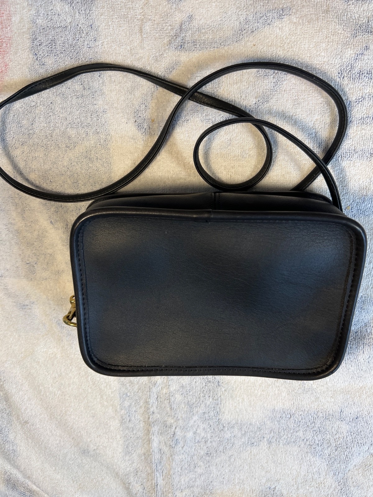 Coach Black Leather Small Rectangular Shoulder Bag - image 3