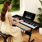 61 Tasten Keyboard Piano – Elektronisches EPiano Set mit Ständer, 2x5W Lautsp...
