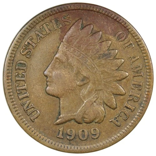1909-S Indian Head Cent XF Details Cleaned A3009