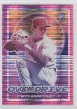 2021 Panini Chronicles Overdrive Pink Pulsar Prizm Chris Rodriguez #3 0g7