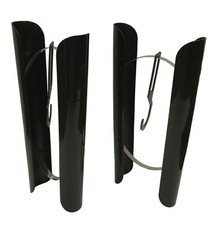 Spring Loaded Tall Boot Shaper Inserts, Black