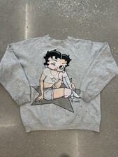 Vintage Betty Boop 1995 Crew Sweatshirt Distressed