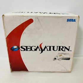 [Used] SEGA Saturn HST-3220 Console System Tested Working w/Box ~ From JAPAN