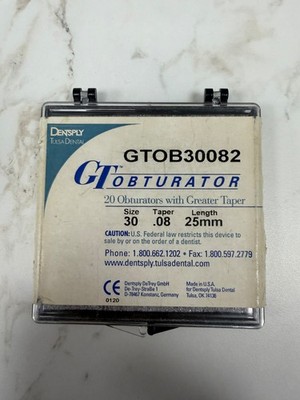 Dentsply Tulsa ProFile GT Rotary Files & Obturators - Various Sizes - Unused