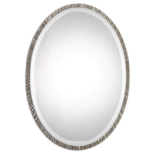 Annadel - 28 inch Oval Wall Mirror - 20 inches wide by 1 inches deep Mirrors - Picture 1 of 6