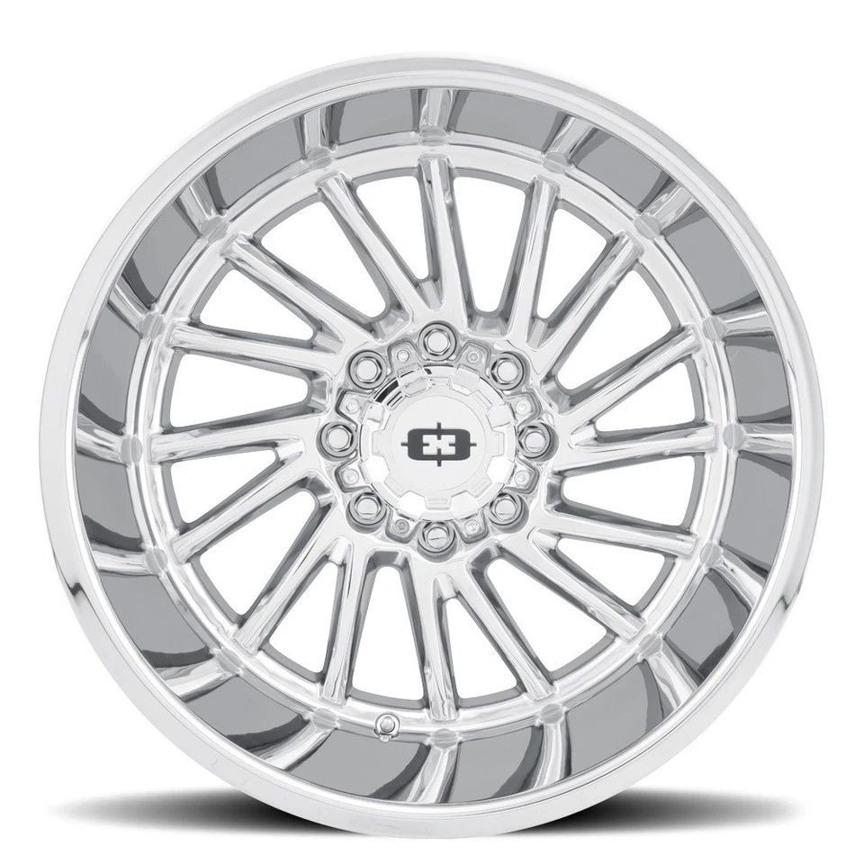 Llanta 22" Vision 306 Rapier cromada 22x12 8x170 -51 mm para Ford F250 F350 Foto 2 de 4