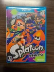 Splatoon Nintendo Wii U WUP-AGMJ Japanese  Import US Seller