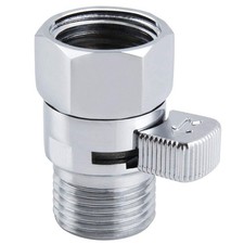 Shower Flow Control Valve Brass Adjustable Water Flow Regulator On Off Switch