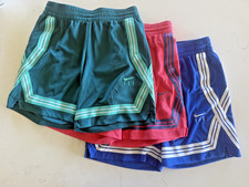Nike Fly Kids Basketball Shorts Lot of 3, Size Large Pink Turquoise, Blue
