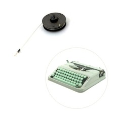 Mainspring for Hermes Rocket Typewriter Vtg Original Part Drawband Green thumbnail