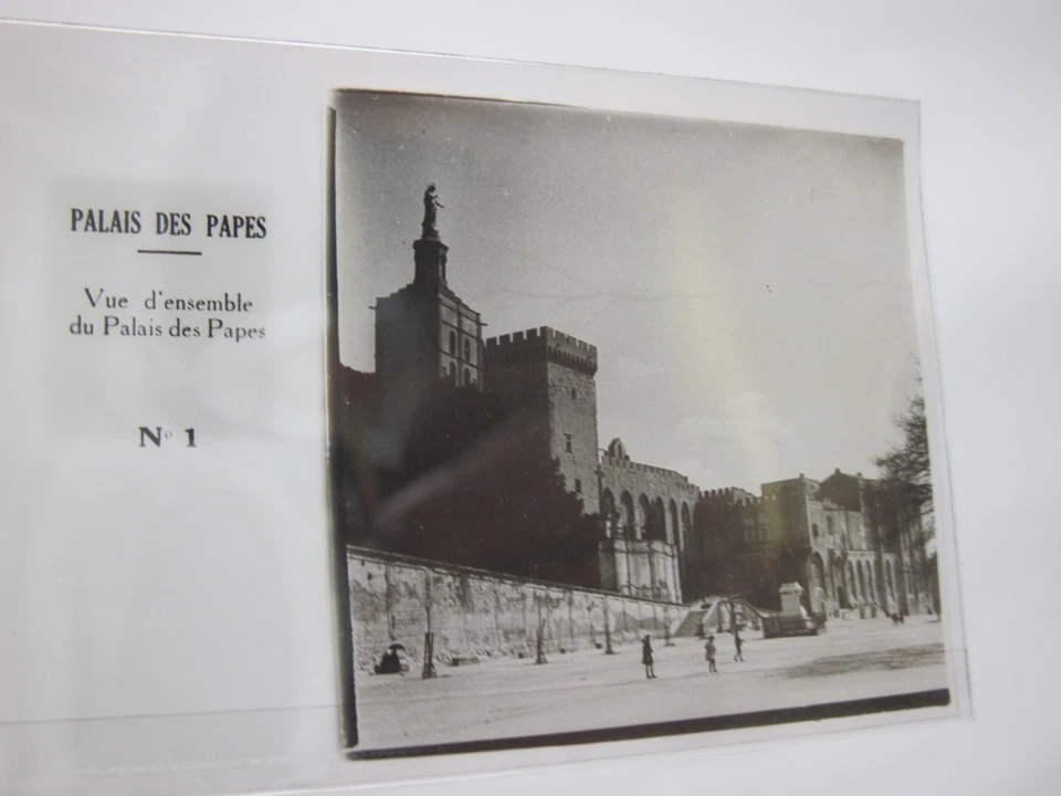 STEREOSCOPE BRUGUIERE : Visionneuse + 12 Vues Stéréoscopiques PALAIS DES PAPES - Photo 3/4