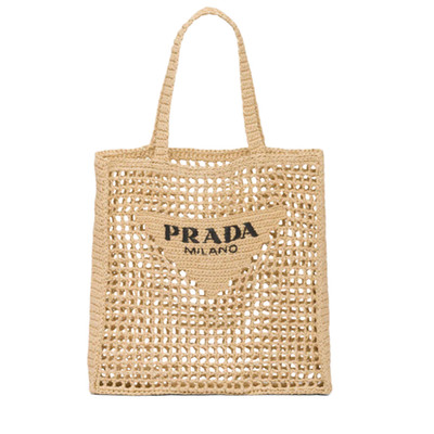 PRADA Raffia - Neutrale