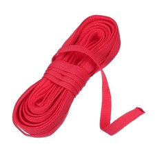 10 Yards Corset Boning Casing, 3/8" Nylon Plush Boning for Sewing, Red