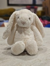 Jellycat BASHFUL CREAM BUNNY - Medium 12" - Authentic - Brand New with Tags