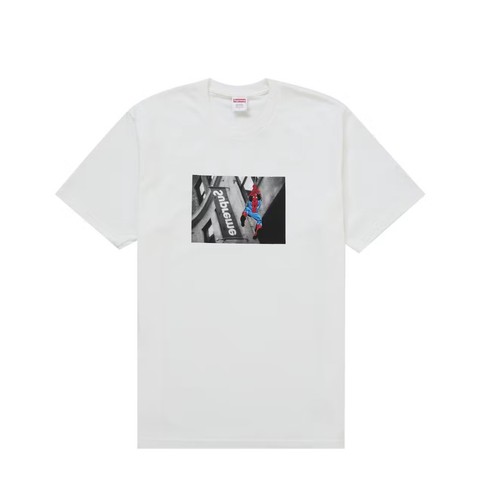 Supreme Spider-Man (White) Tee SS26 Men's Sizes S-XL