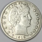 1915-D Silver Barber Quarter - ** VF+ ** Could grade higher!!
