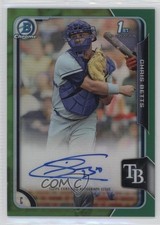 2015 Bowman Draft Chrome Pick Green Refractor 7/99 Chris Betts #BCA-CB Auto 0is