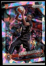 2025 Panini Prizm WNBA #47 Rayah Marshall Ice Prizms