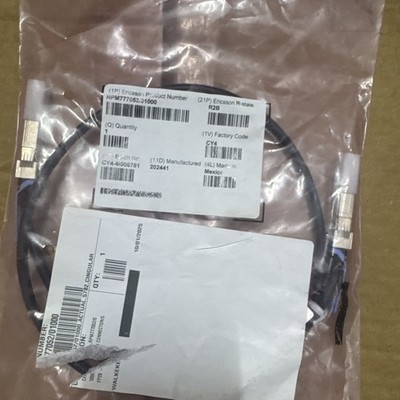 Ericsson RPM 777052/01000 CABLE WITH CONNECTOR SFP28   SFP28 - RPM 777 052/01000