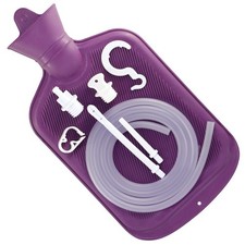 Enema Bag Kit with 5ft Hose Coffee Enemas at Home Water Shower Douche Colon D...