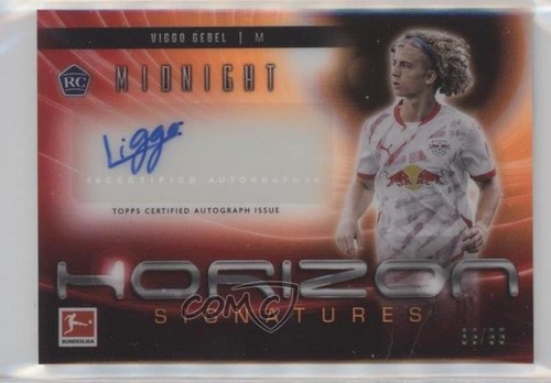 2024-25 Topps Midnight Bundesliga Twilight /99 Viggo Gebel #HS-VG Rookie Auto RC