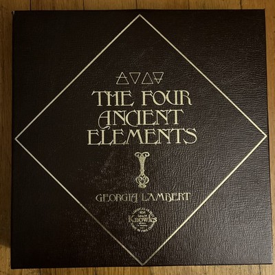 Knowles Wall Plate Water 1984 The Four Ancient Elements 2nd in Series w/COA