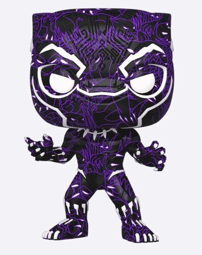 Funko Pop! Serie Artista: Bp Legacy - T'Challa [Usado Muy Buen Juguete] Latam, Vi