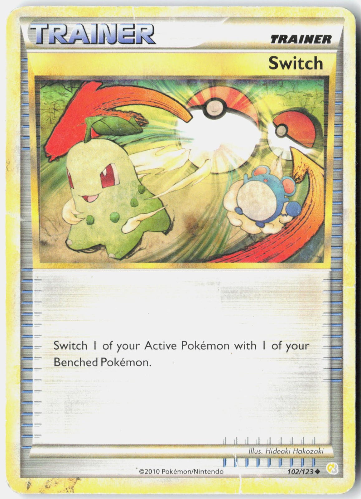 Switch HeartGold SoulSilver 102/123 Pokemon Card Normal