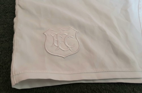 Medium EVERTON Football Club WHITE Shorts UMBRO EFC 28-30" waist - Picture 2 of 5