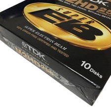 TDK M2HD-256 Super EB 5.25" Floppy Disks Box of 10 NEW SEALED Japan 2HD